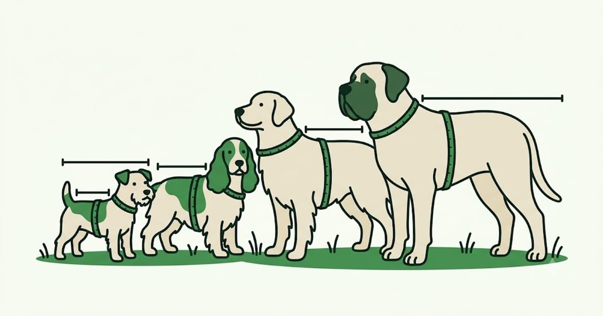 Dogs of several breeds and sizes standing together