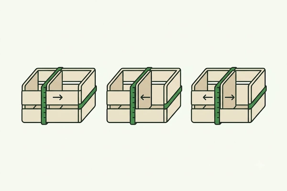 The panel moves back in small steps, not in jumps